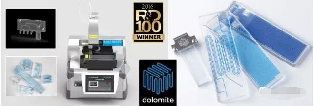 Dolomite的微流體3D打印機和芯片